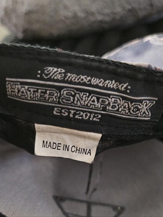Hater Snapback Tiger Cheetah Patterned Hat main image 5